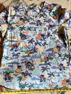 Stitch Bundle. Ladies two for One. 2 tops in bundle! XL & L Scrubs Summer Dress